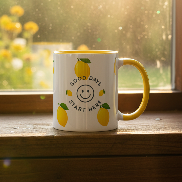 Good Days Start Here Mug | LTL Coffee Cup