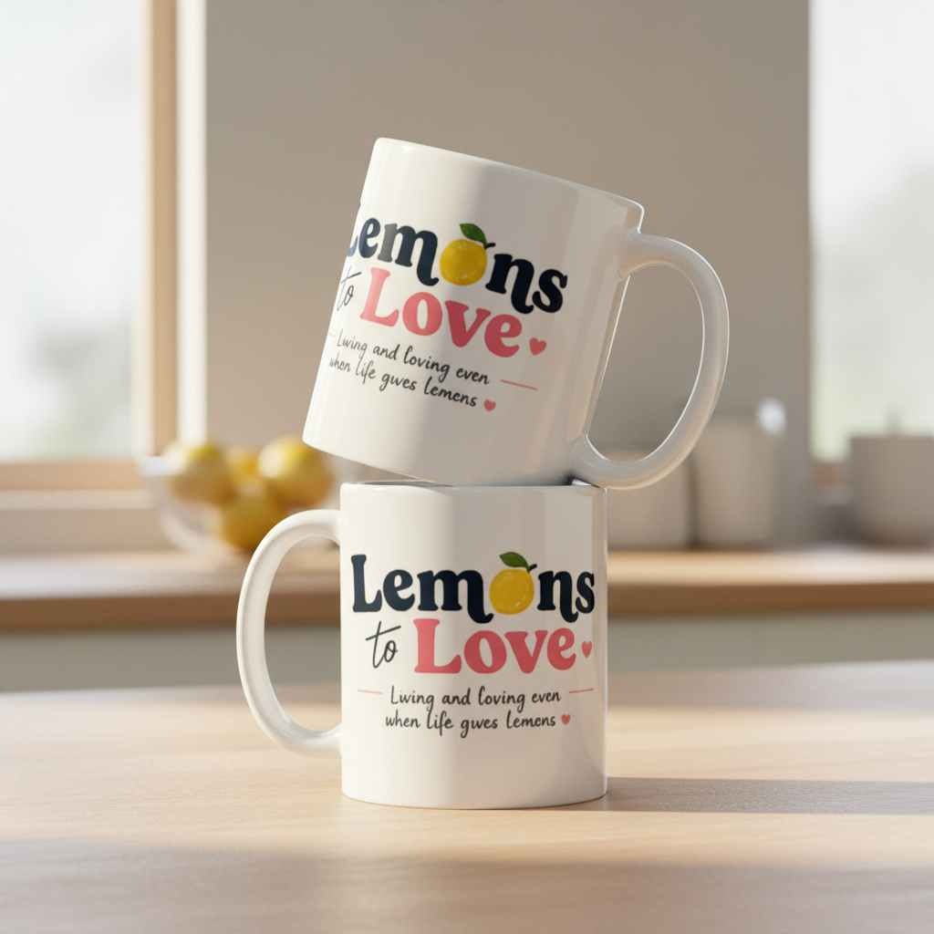 Lemons to Love Signature Mug
